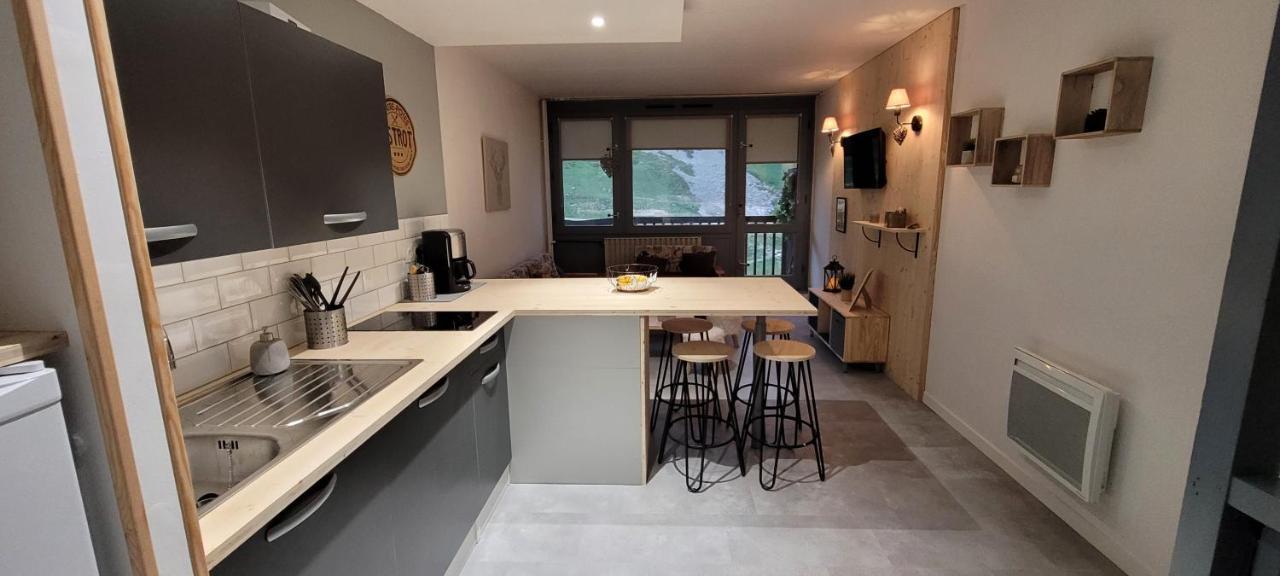 Apartmán Au Pied Des Pistes La Mongie Exteriér fotografie